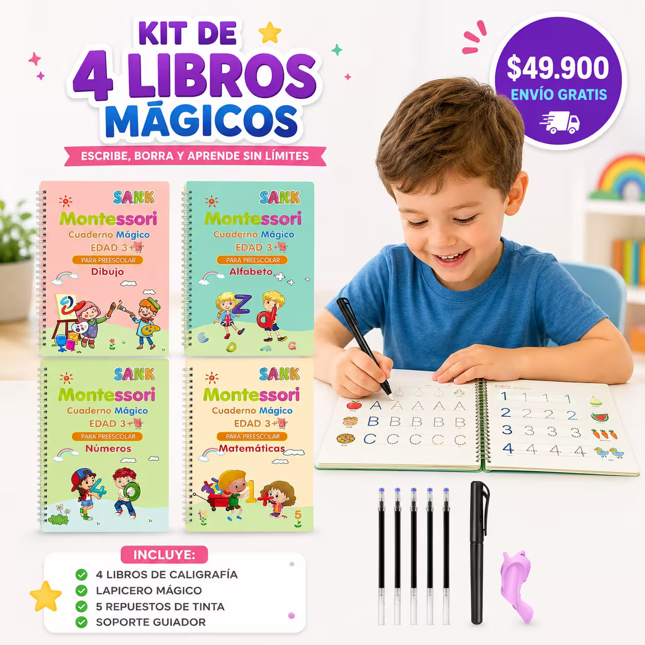 Kit Mágico Mi Primer Trazo